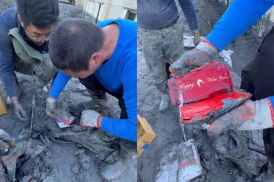 花蓮受災屋主守著怪手 終尋回「女兒的愛」感動全網