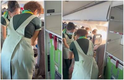 狂嗑7便當亂吐還叫罵空姐！立榮航空奧客行為 噁到上萬人