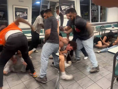 美國德州漢堡店「血腥互毆」 7人被捕、1人重傷 衝突原因曝光