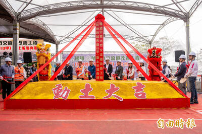 國2大竹交流道改善工程（延伸跨越市道110甲）動土 2029年完工通車