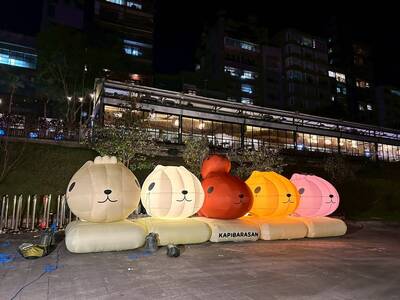 颱風來襲 新北碧潭地景裝置展今停展 烏來雲仙樂園等部分景點暫停開放