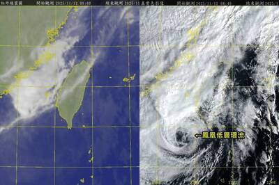 鳳凰颱風不見了？衛星雲圖一片空 鄭明典：低層環流仍完整
