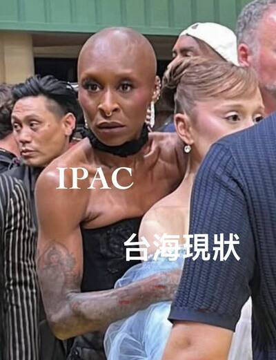 IPAC主席自製《魔法壞女巫2》迷因 神比喻台海現狀