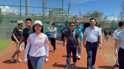 台東體中棒球場遭颱風毀損 教育部核定全額補助3438萬