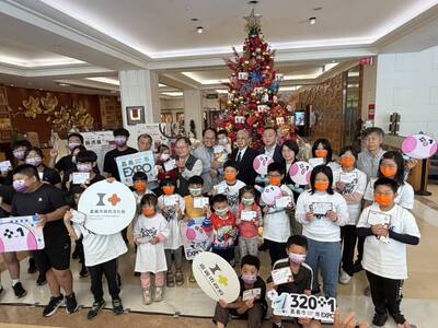 嘉義耐斯飯店心願卡啟動 點亮400位弱勢童夢想