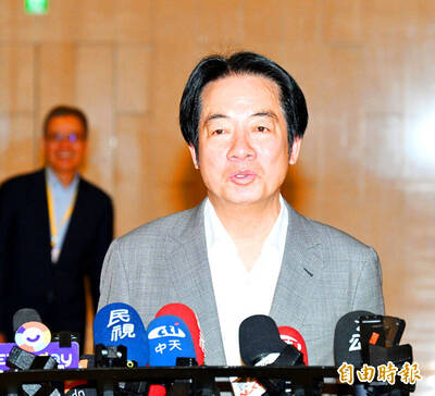 《TAIPEI TIMES》 Lai says willing to share policies with legislature