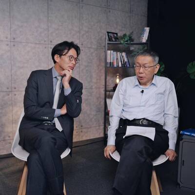 黃國昌突PO與柯文哲合照喊「我準備好了」 網酸：一起去土城？