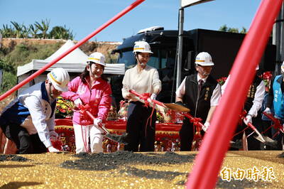 南投市福崗路西延工程動土 2017年底通車