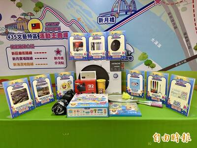 新北2026元旦升旗首度移師435藝文特區 健走集章送好禮、卡通明星陪迎新