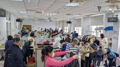 澎湖家扶中心跳蚤市場熱烈展開 籌募愛心基金