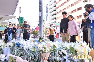 圖輯》北捷事件第5日多國語言湧現 民眾追思無辜亡者
