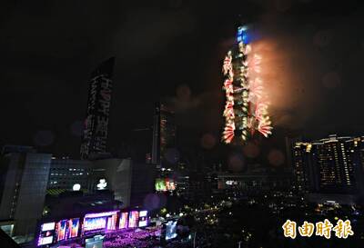 2026 TAIWAN HAPPY！台北101光雕秀 與跨年晚會相呼應