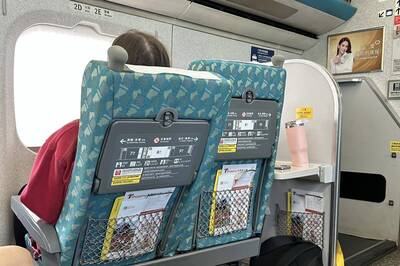 搭高鐵「座位轉90度」面向窗外  網：自動升級觀光列車