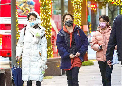 《TAIPEI TIMES》 Cold surges during warm winters pose health risks