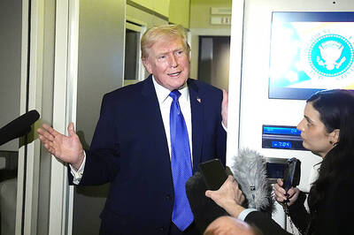 《TAIPEI TIMES》 Trump-Xi weapons talk raises concern