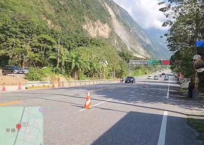 蘇花路廊初五北上車流破2萬多 今收假北返估1.4萬車