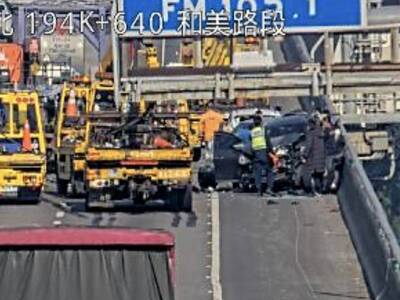 國3彰化段7車撞成一團！3人送醫 車流回堵2公里