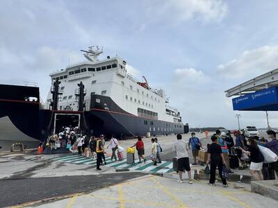 春節海運每日載運1.8萬人次 航港局：較去年成長1成