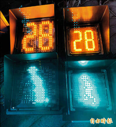 《TAIPEI TIMES》 MOTC to phase out the running green man light