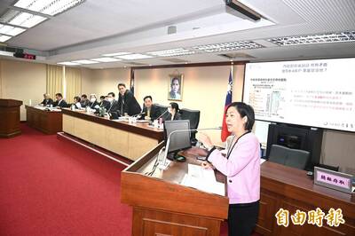 劉世芳拒上台 中配李貞秀首度質詢對空氣問話