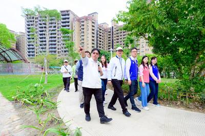 大坑溪沿線景觀改善完工 張善政：串聯打造南崁綠色運具網絡