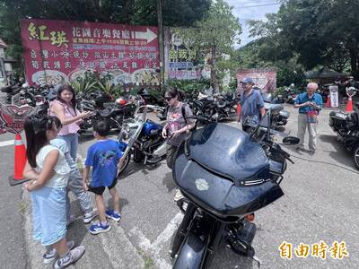 圖輯》300哈雷車友飆愛心 屏東伯大尼院童感受滿山滿谷的愛