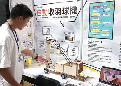 全國技高生專題創意競賽 37件首獎作品高雄科工館展出