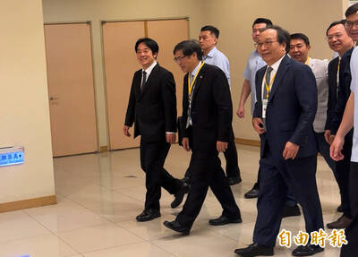 被問與川普通話了嗎？ 賴清德2個字回應