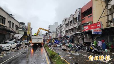 新竹市高翠路便當店氣爆  牆倒壓死隔壁麵包店夫妻