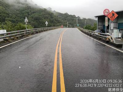 雨勢趨緩路況排除  南橫台20線寶來至桃源今早9點恢復通行