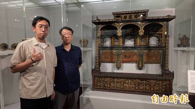 李天祿曾用過！台灣布袋戲台「西洋樓」 日本早稻田大學典藏