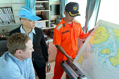 《TAIPEI TIMES》Coast guard Kinmen voyage hosts foreign lawmakers