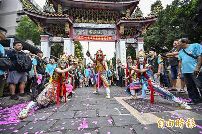 圖輯3》新莊大拜拜「中港厝官將首」 從「三步贊」開始的文化傳承