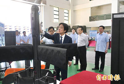 《TAIPEI TIMES》Lai urges quick drone budget approval