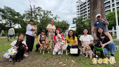 台南寵物同樂會變裝走秀 寵物雞也來逗鬧熱