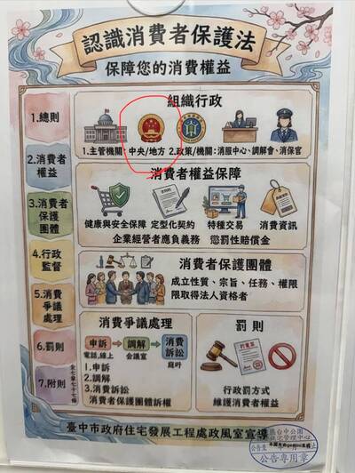 台中社宅公告驚見中國國徽！ 網炸鍋：政風室認「中央」是誰？