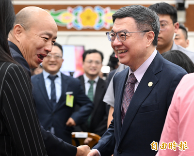 韓國瑜轟政院不副署法案  卓榮泰「16字」神回