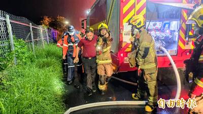 現場直擊》安南區大爆炸14人送醫  百公尺內住戶鐵門歪、玻璃碎
