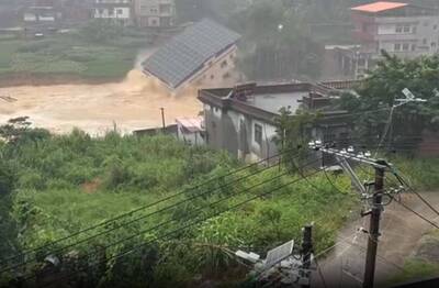 沙德爾回馬槍！第3度登陸中國重創福建莆田市   網哀號全城都淹了