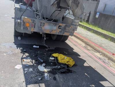 台南仁德死亡車禍！女大生遭倒車混凝土車輾過 送醫搶救不治
