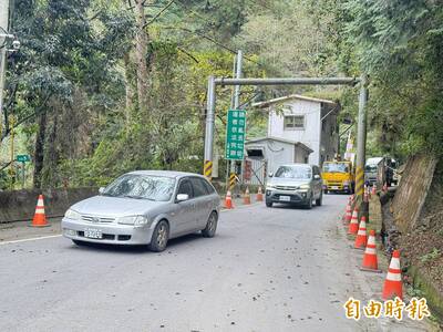 中橫便道鋼橋施工 豐原客運865路公車暫時改道合歡山