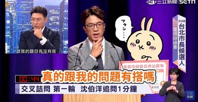 台北市長辯論》沈伯洋引謝震武名句痛擊蔣萬安！網友笑翻：這一手高招