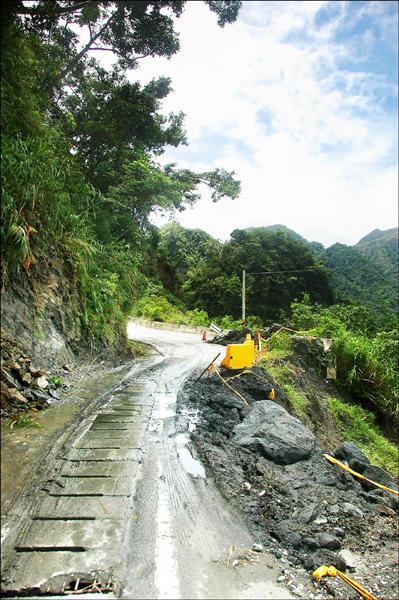 花64線公路行如險路 地方 自由時報電子報