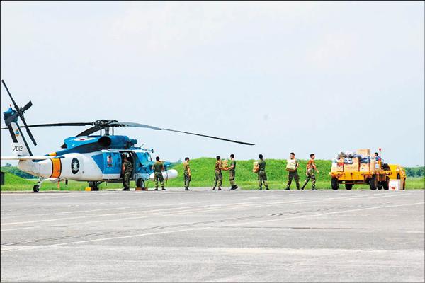 嘉義空軍基地因有隙地耕種問題，偶爾會發生軍民爭執情況。（記者蔡宗勳攝）