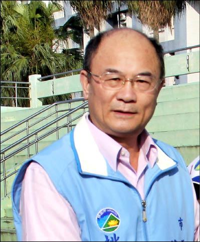 國民黨籍桃園市長蘇家明（記者李容萍攝）