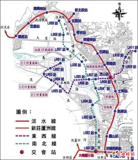 輕軌 延至天母 市府同意 地方 自由時報電子報