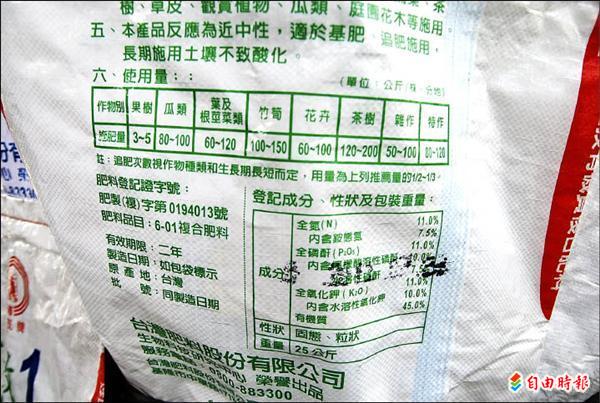 寶效1號台肥同產品南北生產效用差很大 地方 自由時報電子報