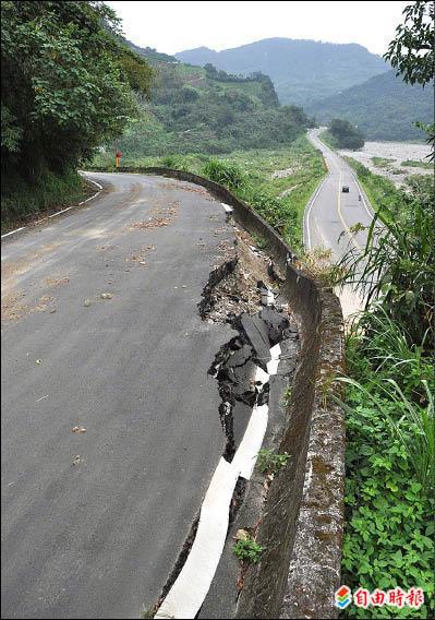 颱風毀路基新颱恐來襲 苗62線告急 地方 自由時報電子報 8790