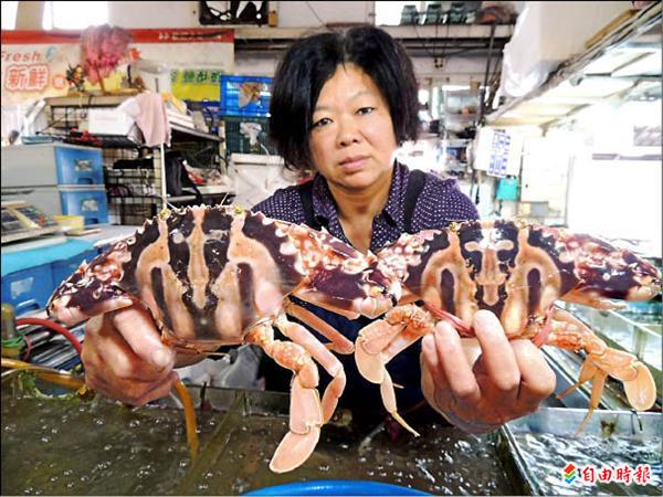 貴森森一隻花蟹要800元 地方 自由時報電子報