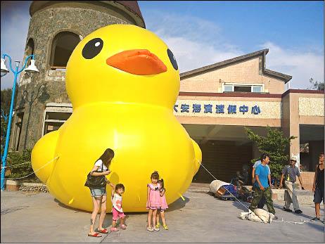 大安音樂祭黃色小鴨搶眼 地方 自由時報電子報